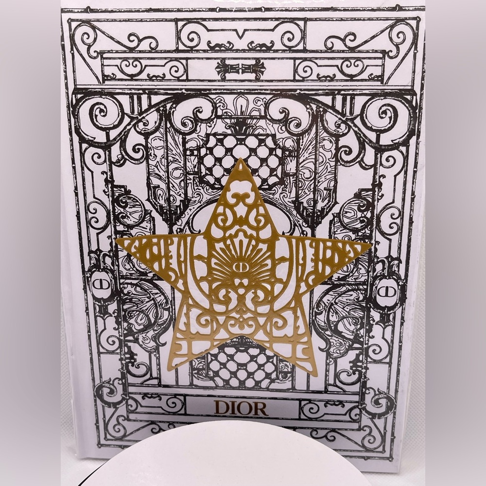 Dior GWP Notebook with Gold Star